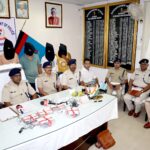 दुमका । तालझारी पुलिस ने पांच साइबर अपराधियों को गिरफ्तार कर भेजा जेल