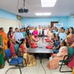 ग्रामीणों को सम्मानित कर उषा मार्टिन ने मनाया महिला दिवस