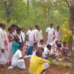 डुमरिया बांकी शोल पंचायत के बोंया-टांडी में तरफ आट कोसी डुमरिया की ओर से सरहुल हादी बोंगा का आयोजन किया गया।