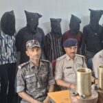 अंजनेय इस्पात कंपनी के स्टोर रूम से चोरी का पर्दाफाश, 6 आरोपी गिरफ्तार-तांबा-पीतल और वाहन बरामद