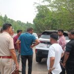 पूड़ीसिली चौक के पास सड़क हादसा में स्कूटी सवार गंभीर रूप से घायल