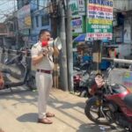 आदित्यपुर में अवैध पार्किंग पर ट्रैफिक पुलिस की सख्ती, सड़क से हटाए गए वाहन