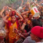 पोटका : हल्दी पोखर मे मां मंगला पूजा का धूमधाम से मनाया गया 