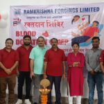 मानवता के लिए बढ़े कदम :आरकेएफएल प्लांट-8 में रक्तदान शिविर को मिला अभूतपूर्व समर्थन