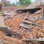 रैयती भूमि से अतिक्रमण हटाने की कार्रवाई, पक्का निर्माण ध्वस्त