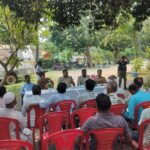 मुहर्रम पर्व को लेकर शनिवार को पोटका थाना परिसर में शांति समिति की बैठक आयोजित।
