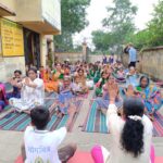 पोटका के उप स्वास्थ्य केंद्र शंकरदा में अंतराष्ट्रीय योग दिवस मनाया गए।