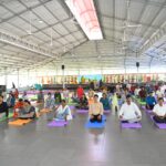 राँची : एसबीयू में योग दिवस पर कार्यक्रम