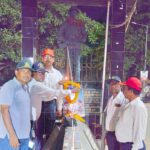 घाटशिला : पूर्व सैनिक अर्धसैनिक संगठन ने शहीद गणेश हांसदा का पुण्यतिथि मनाया