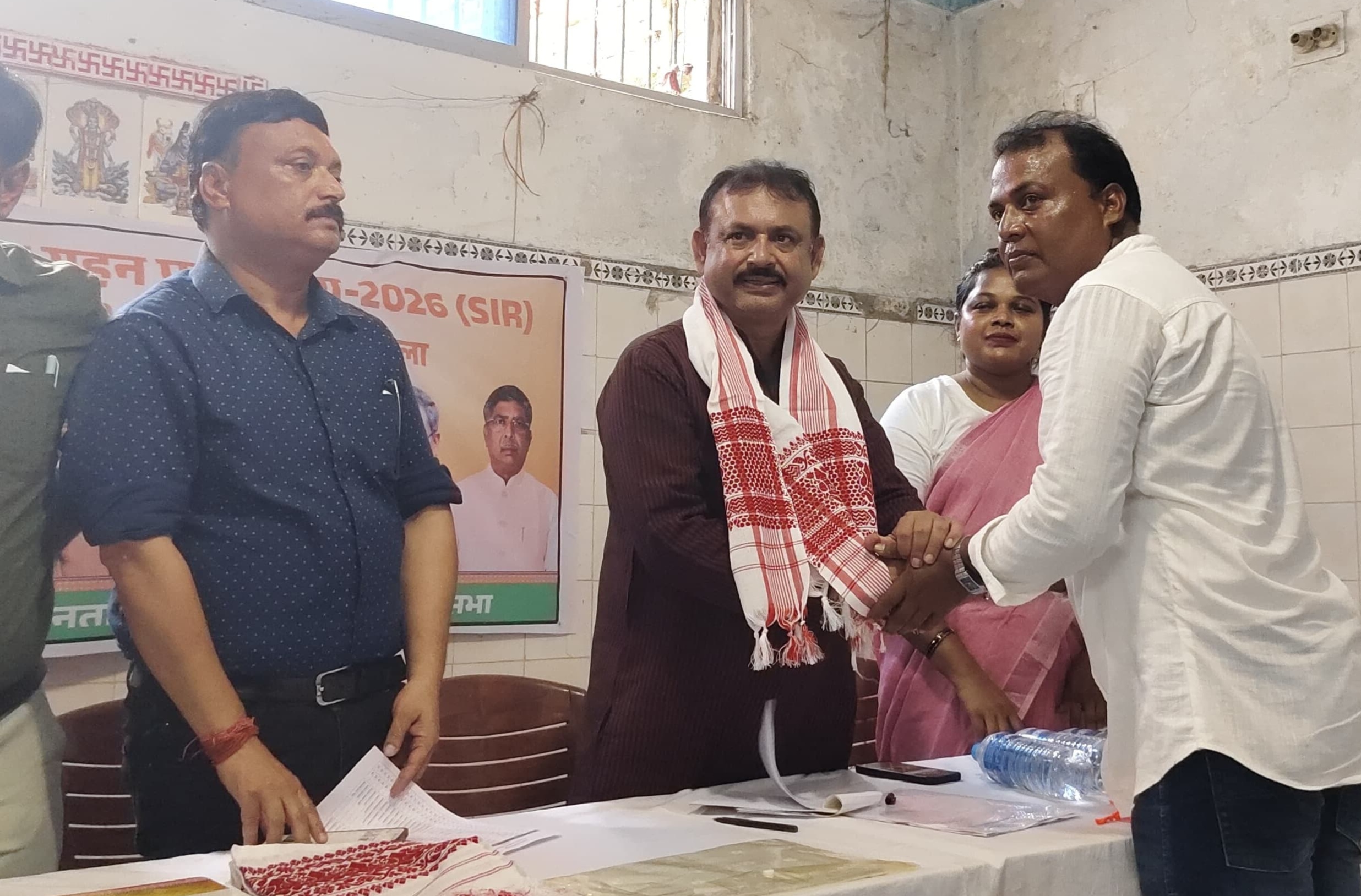 घाटशिला : मारवाड़ी धर्मशाला मे भाजपा के घाटशिला मंडल स्तरीय बीएलए-2 का प्रशिक्षण शिविर