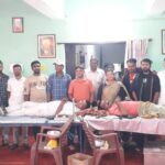 हल्दीपोखर पूर्वी पंचायत भवन परिसर में चौथा एक दिवसीय स्वैच्छिक रक्तदान शिविर का आयोजन।