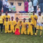 राँची : मेजर ध्यानचंद की जयंती के अवसर सिकिदिरी में फुटबॉल मैच का आयोजन