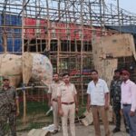 चाकुलिया: थाना प्रभारी राजेश कुमार ने दुर्गापूजा पंडालों का निरीक्षण, सुरक्षा व्यवस्था को लेकर दिए निर्देश
