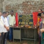 मुसाबनी : जगन्नाथ मंदिर का 7.50 लाख लागत की विधायक ने शिलान्यास किया